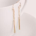 Alloy Threader Earring Gold - One Size