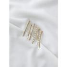 Various Bobby Hair Pin Set Of 6 Gold - One Size