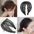 Lace Headband 1 - 11783 - Black - One Size