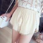 Drawcord-waist Loose-fit Shorts