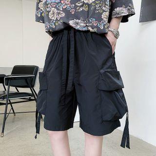 Pocket Detail Harem Shorts