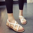 Strappy Loop Toe Sandals