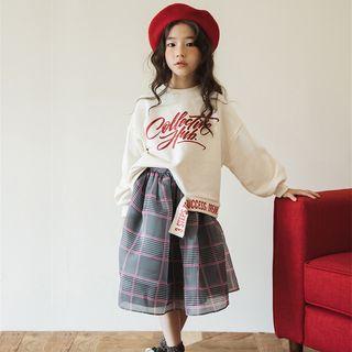 Family Matching Letter Print Top