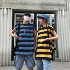 Couple Matching Striped Tank Top