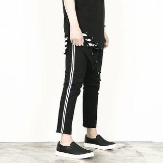 Striped-side Pants