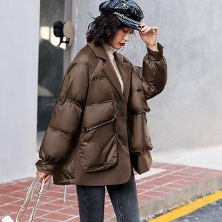 Lapel Collar Padded Jacket