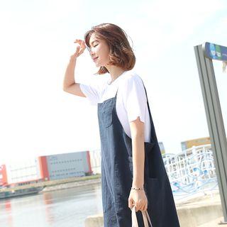 Linen Jumper Dress