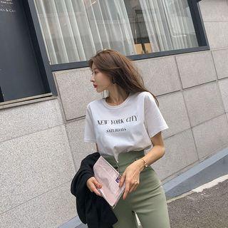 New York City Lettered T-shirt