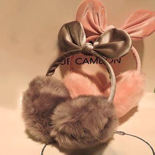 Bow Furry Earmuffs