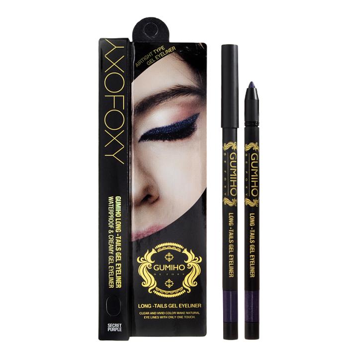 Ladykin - Gumiho Long-tails Gel Eyeliner (#04 Secret Purple) 0.5g