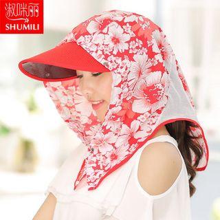 Sun Hat With Removable Neck Flap