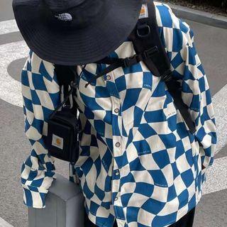 Irregular Check Shirt