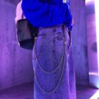 Hoop-accent Waist Chain / Layered Waist Chain