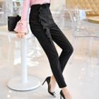 Plain Ruffled Dress Pants