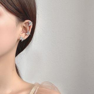 Butterfly Stud Earring / Ear Cuff