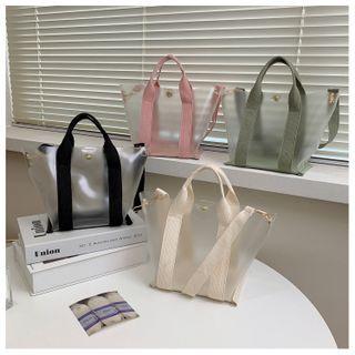 Frosted Pvc Crossbody Bag
