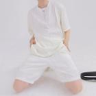 Crinkled Short Sleeve Tee