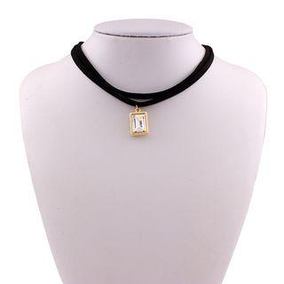 Jeweled Double-strand Necklace