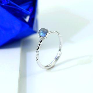 Stone Ring Gray & Silver - One Size