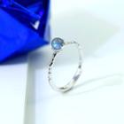 Stone Ring Gray & Silver - One Size