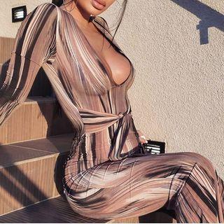 Long-sleeve / Short-sleeve Midi Bodycon Dress