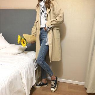 Loose-fit Double-breasted Trench Coat