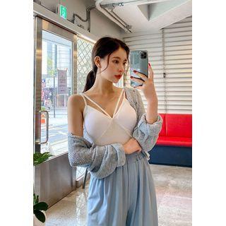 V-neck Strappy Cami Top
