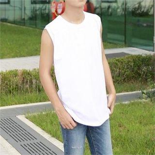 Crew-neck Tank Top In 6 Colors