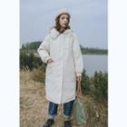 Button-up Padded Long Coat