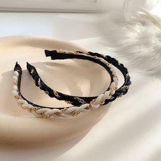 Chain-accent Headband