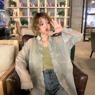 Chiffon Oversize Shirt