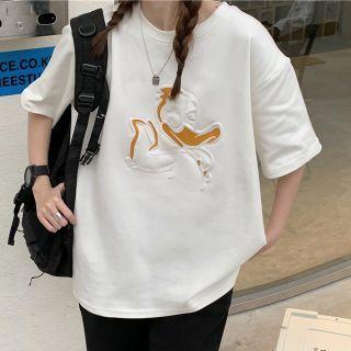 Short-sleeve Duck Detail T-shirt
