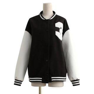 Numbering Bomber Jacket