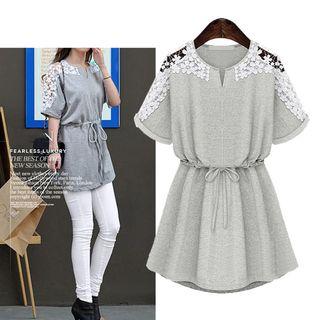 Lace Stitching Dress