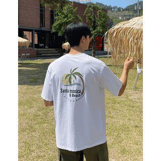 Letter Graphic-print T-shirt
