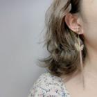 925 Sterling Silver Butterfly Dangle Earring 1 Pair - Gold - One Size