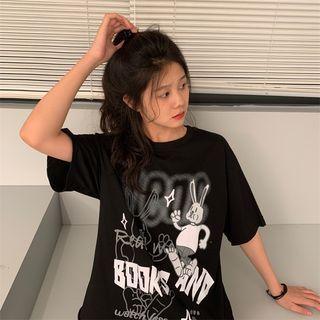 Rabbit Printed T-shirt
