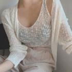 Set: Sheer Light Jacket + Tank Top