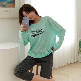 Classic Long-sleeve Sheer T-shirt