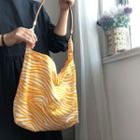 Zebra Print Shoulder Bag Zebra - Yellow - One Size