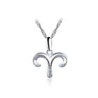925 Sterling Silver Twelve Constellation Aries Pendant With Necklace