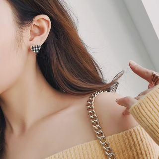 Heart-accent Studs