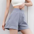 High-waist Pocket Sport Shorts