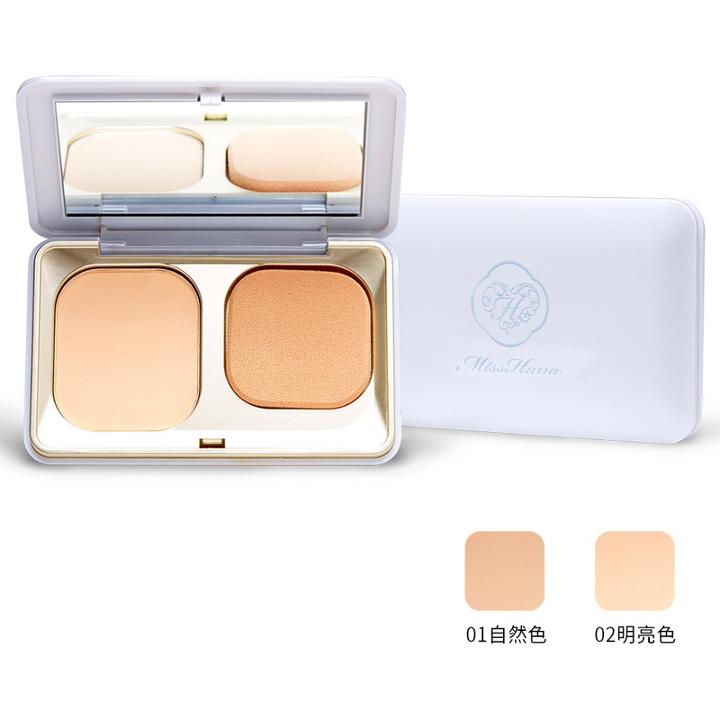 Miss Hana - Chiffon Light Whitening Powder Foundation Spf 35 Pa+++ (#02 Luminous Beige) 9g