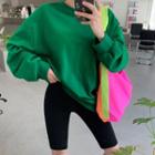 Vivid Colored Boxy Pullover
