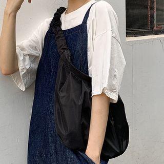 Scrunched Handle Shoulder Bag