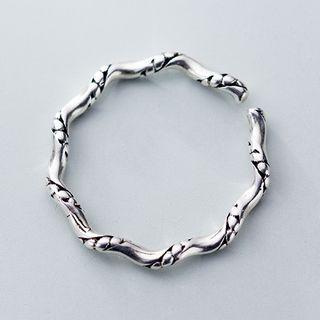 Wave 925 Sterling Silver Ring S925 Silver - Ring - One Size