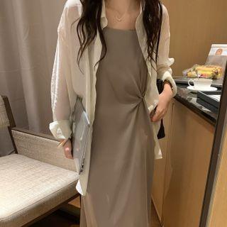 Knot-detail Dress