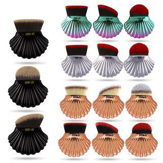 Set Of 3: Shell Handle Makeup Brush