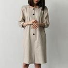 Buttoned Trench Dress